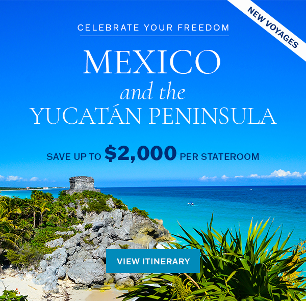 Mexico                                                            and the                                                            Yucatán                                                            Peninsula                                                            Cruises